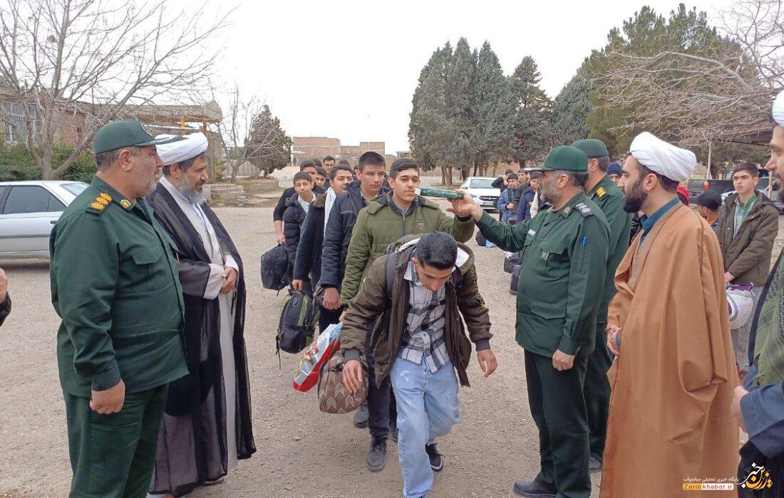 اعزام کاروان راهیان نور از میاندوآب