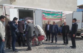 توزیع ۱۶۰ تن کالاهای اساسی در میاندوآب