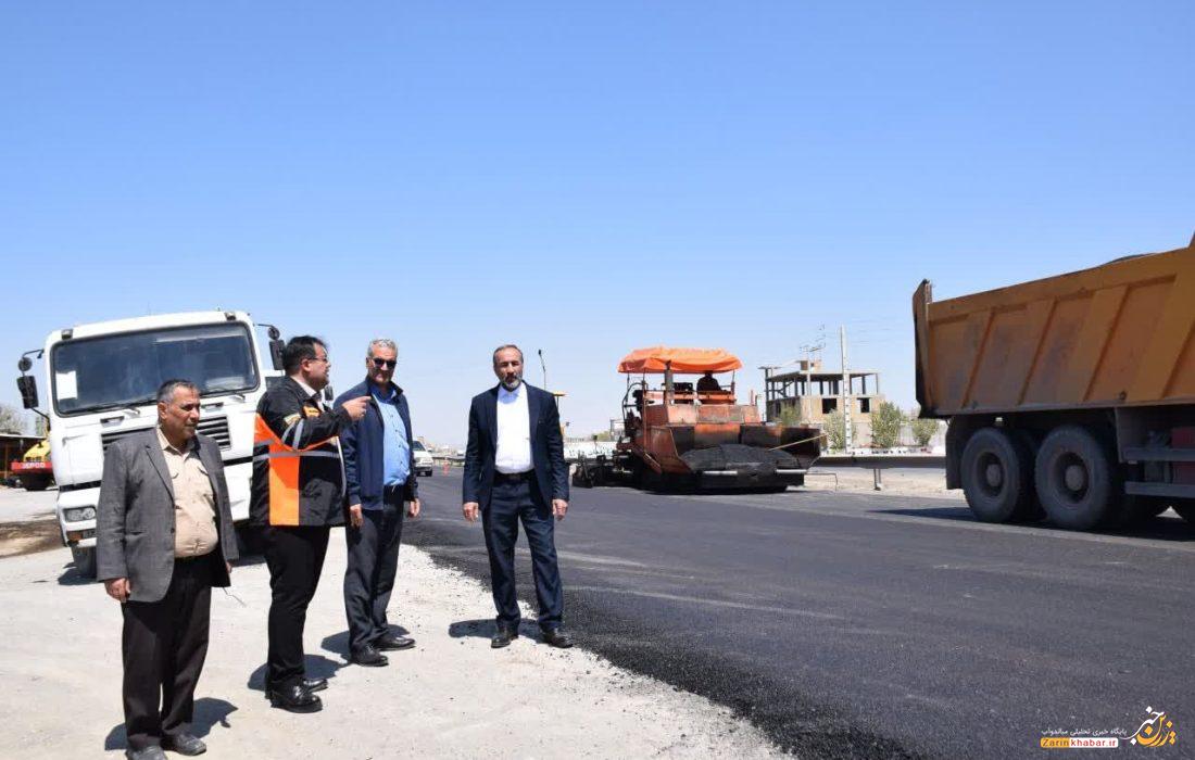 آغاز عملیات اجرایی ساماندهی ورودی میاندوآب