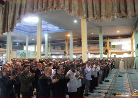 اقامه نماز عید قربان در میاندوآب