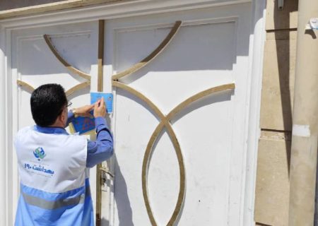 مهر و موم ۴ واحد اغذیه‌فروشی در میاندوآب