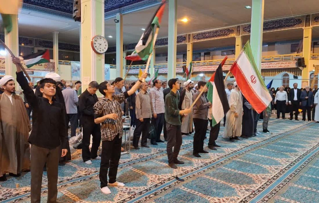 تجمع حمایت از نیروهای مسلح در میاندوآب