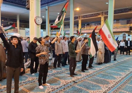 تجمع حمایت از نیروهای مسلح در میاندوآب
