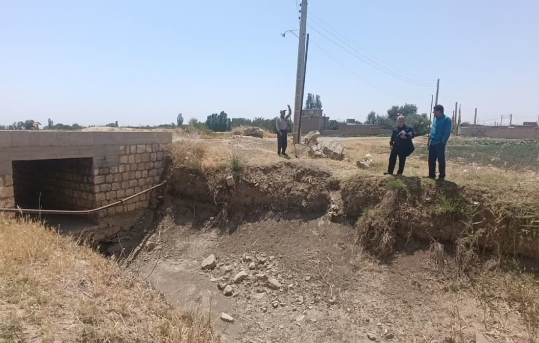 پوشش بتنی انهار سنتی در ۷ روستای میاندوآب
