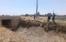 پوشش بتنی انهار سنتی در ۷ روستای میاندوآب