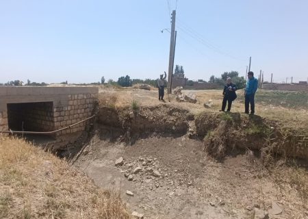 پوشش بتنی انهار سنتی در ۷ روستای میاندوآب