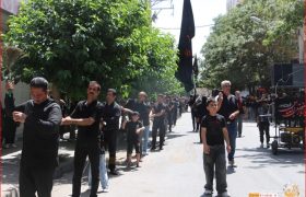 مراسم عزاداری تاسوعای حسینی در میاندوآب