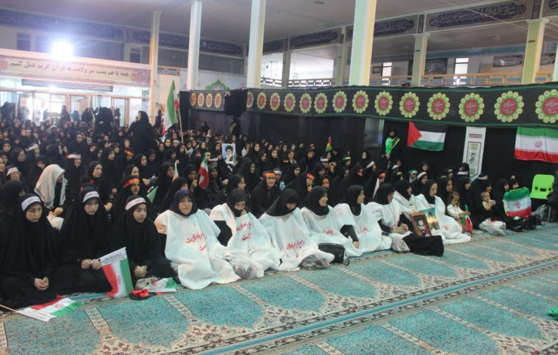 اجتماع زینبیون در میاندوآب