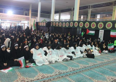 اجتماع زینبیون در میاندوآب