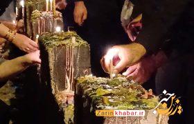 اشک ماتم دلدادگان حسینی در شام غریبان