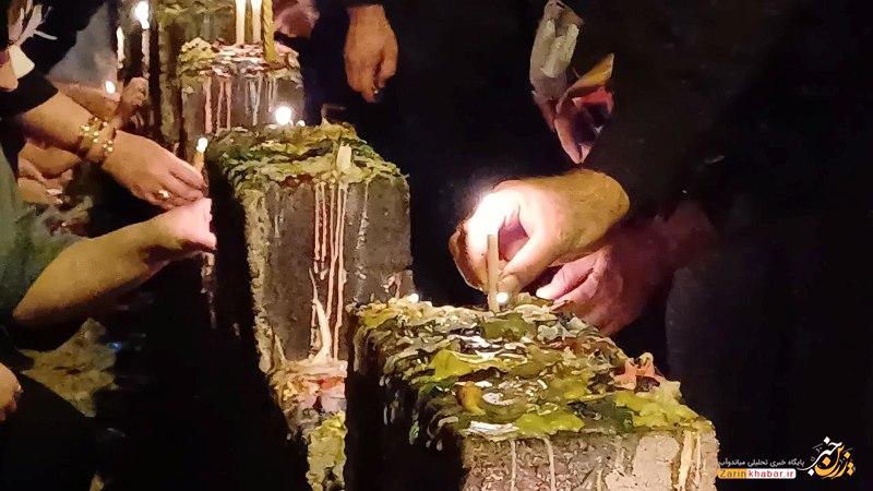 اشک ماتم دلدادگان حسینی در شام غریبان