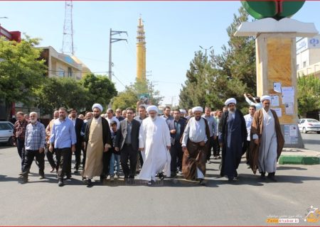 راهپیمایی «خشم و نصر» در میاندوآب