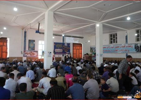 مراسم گرامیداشت هفته وحدت در روستای ارمناک