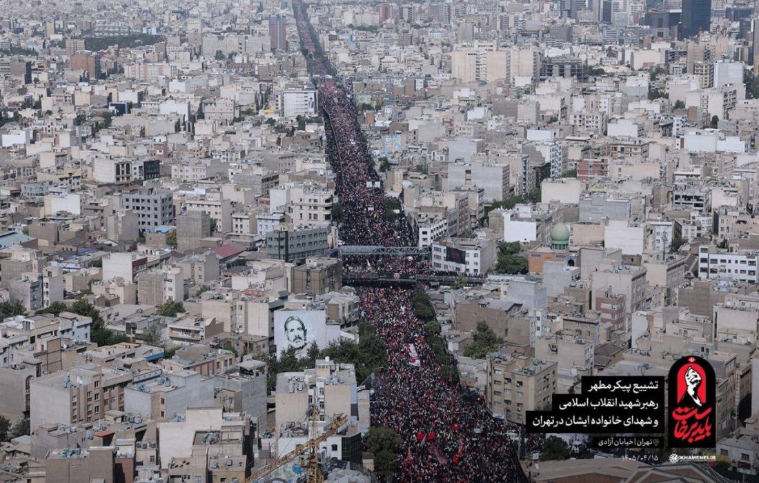 تشییع تاریخی امام شهید توسط امت مبعوث
