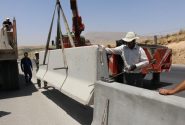 آغاز نصب نیوجرسی در ورودی میاندوآب