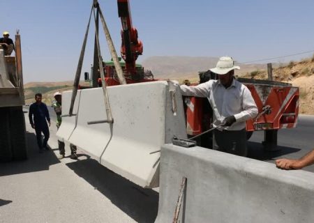 آغاز نصب نیوجرسی در ورودی میاندوآب